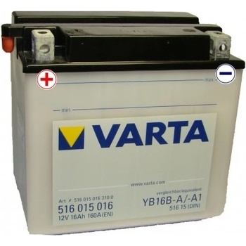 Varta YB16B-A/YB16B-A1 516015