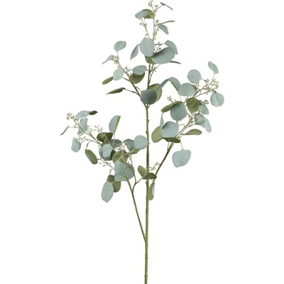 Umelá vetvička eukalyptu výška 112 cm Gasper - zelenošedá