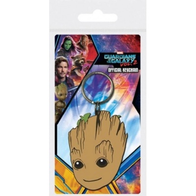 Epee Prívesok na kľúče Merch Marvel Guardians of the Galaxy Strážci Galaxie Baby Groot gumová