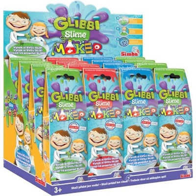 Simba Glibbi Slime Maker prášek na výrobu slizu do vany 50 g zelený