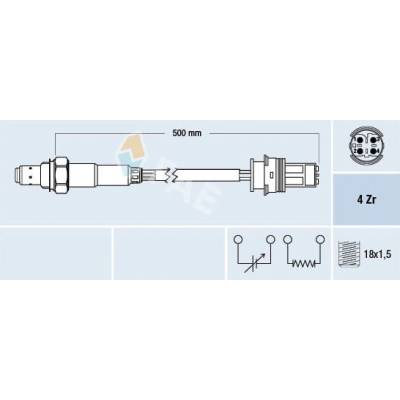 Lambda sonda FAE 77504