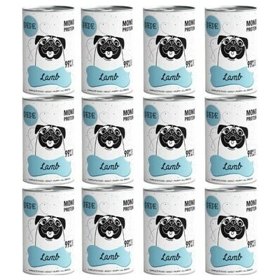 Paka Zwierzaka Pepe Lamb 12 x 400 g