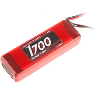 NOSRAM XTEC LiFePo 1700 RX-Pack 2/3A Hump – RX – 6.6V a FUTABU 7PX vysílač