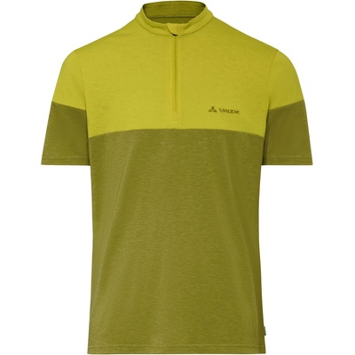 Vaude Мъжка фланелка с къс ръкав за колоездене Vaude Altissimo Shirt II Cycling jersey - Light Leaf (056-2115-1612)