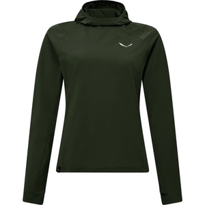 Salewa Дамски поларен пуловер Salewa Women's Puez Sun Hoodie Fleece jumper - Dark Olive - размер 36 (EU) (105-6130-0313)
