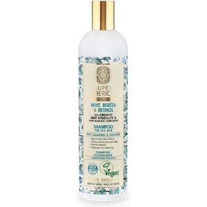 Natura Siberica Super Siberica Mint, Berёza & Retinol Shampoo for Oily Hair 400 ml
