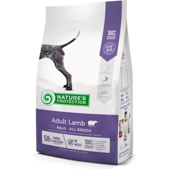 Nature's Protection Adult Lamb - суха храна за възрастни кучета от всички породи