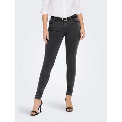 Only Дънки Only Women's Rain Skinny Jeans - Dark Grey