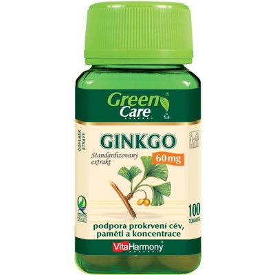VitaHarmony Ginkgo 60 mg extrakt 100 kapsúl .