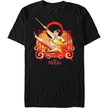 ZOOT. Fan Черна мъжка тениска Disney Разпалващ се огън Мулан ZOOT. Fan | Cheren | МЪЖЕ | L
