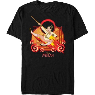 ZOOT. Fan Черна мъжка тениска Disney Разпалващ се огън Мулан ZOOT. Fan | Cheren | МЪЖЕ | L
