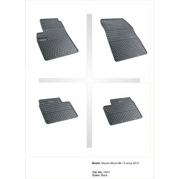 Image 1 of FroGum Гумени стелки за NISSAN Micra K13 (2010-2017), марка Frogum (0451)
