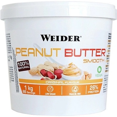 Weider arašídové máslo jemné original 1 kg
