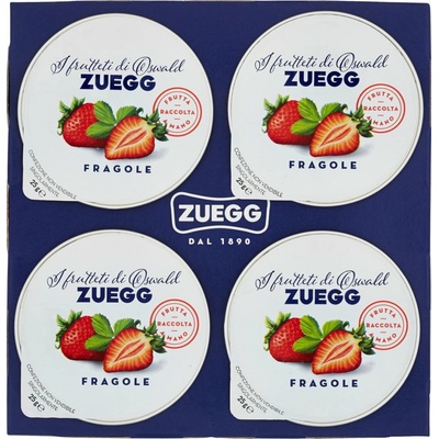 Zuegg jahodový džem bez cukru 4x25g