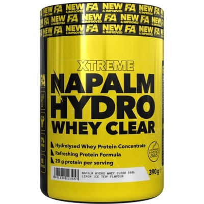 Fitness Authority NAPALM Hydro Whey Clear [390 грама] Студен чай Лимон