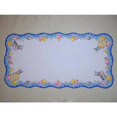 Forbyt Ubus velikonoční Zajíc modrý 50x100cm