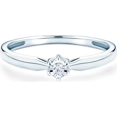 Savicki zásnubní prsten bílé zlato diamant SAV16029PI-B