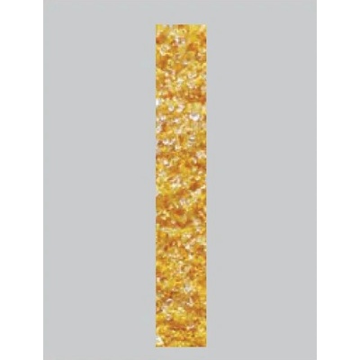 Předformovaná protiskluzová čára – termoplast, žlutá, 1000×100mm, bal 30 ks