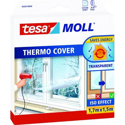 tesamoll® Termoizolační fólie na okna, půhledná Rozměr: 4 m : 1,5 m – Sleviste.cz