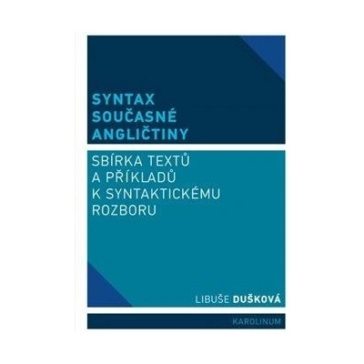 Syntax současné angličtiny