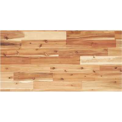 vidaXL Плот за баня, маслено покритие, 80x40x2 см, масивна дървесина, акация (3279688)