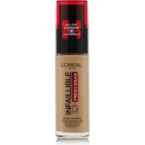 L'Oréal Infaillible 32H Fresh Wear Make-up SPF 25 30 ml нюанс 140 Golden Beige