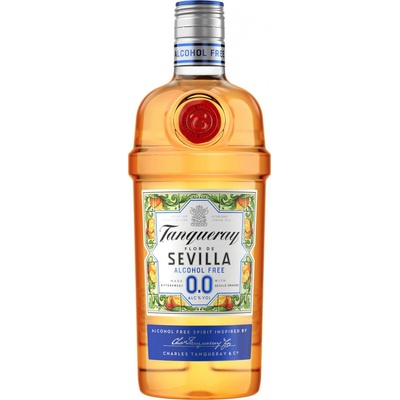 Tanqueray Flor de Sevilla Alcohol Free 0,7 l (čistá fľaša)