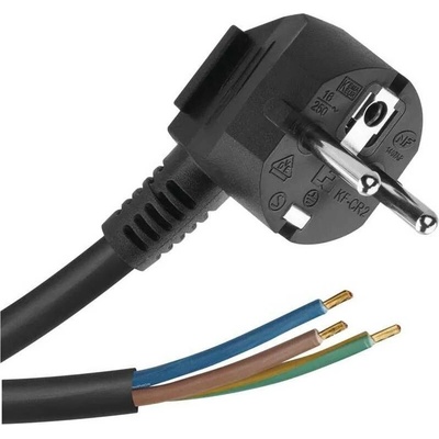 Emos Flexo šňůra PVC 3× 1,5mm2, 3m, černá S18323