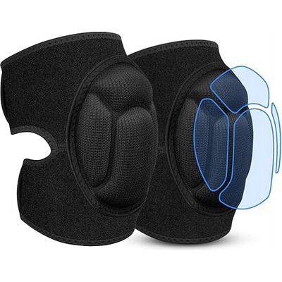 Blitz Elastické chrániče kolen bílá – Zboží Dáma