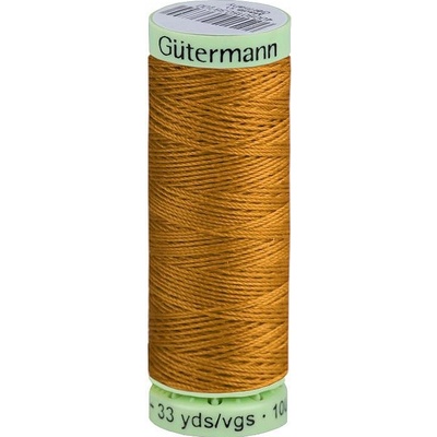 Polyesterové nitě Gütermann Jeans návin 30 m, střední, 968 béžová sytá