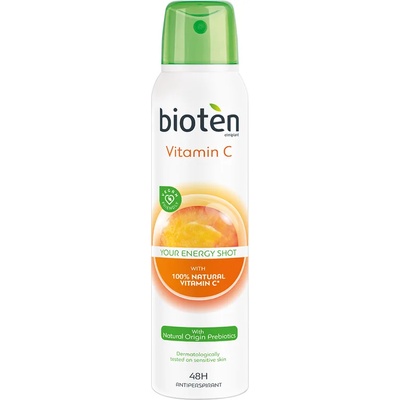 bioten Дамски дезодорант спрей против изпотяване с Витамин C, Bioten Vitamin C Antiperspirant Deodorant Spray 150ml