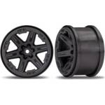 Traxxas диск 2.8" Rustler 4x4 черен (2)