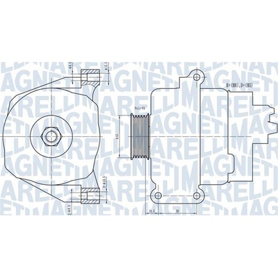 Generátor MAGNETI MARELLI 063731766010