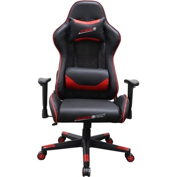 Image 1 of RFG Геймърски стол RFG Race@Run, до 130 кг. макс тегло, еко кожа, газов амортисьор, коригиране височина, черен/червен (HLC-3561L/BLACK/RED)