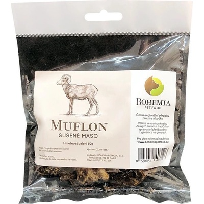 Bohemia Muflón sušené mäso 50 g