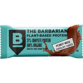 The Barbarian Protein Bar Органична шоколадова фъстъчена мака, 68 g