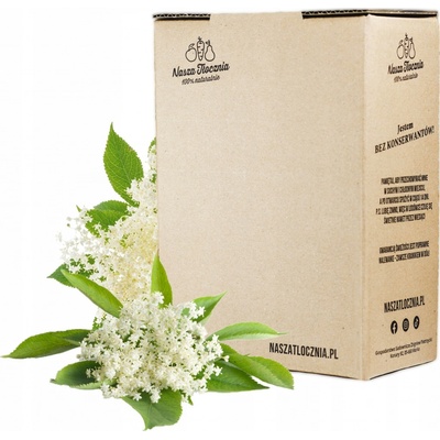 Nasza Tłocznia Sirup z květů černého bezu 3 l