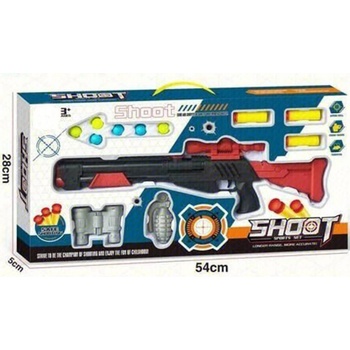 Image 1 of Armtoys ДЕТСКА ПУШКА-ПОМПА С БИНОКЪЛ И ГРАНАТА В КУТИЯ