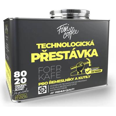 Fixi Coffee Fofr kafe Technologická přestávka jemně mletá 250 g