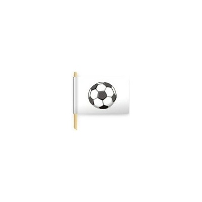 Vlajočka s loptou - 3 x 2 cm - min 100 ks