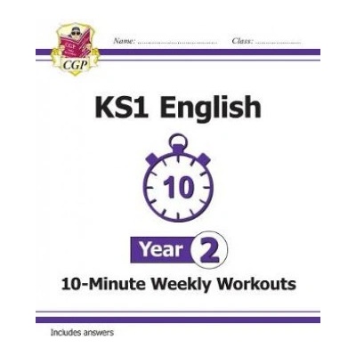 New KS1 English 10-Minute Weekly Workouts - Year 2 (Books CGP)(Paperback / softback)