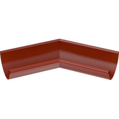 Bryza STAL Vnútorný roh na mieru 125 mm Tehlovočervený