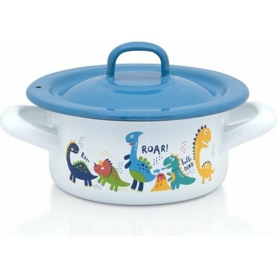 Metalac Kastrol dino kastrol s poklicí 12 cm 0,75 l
