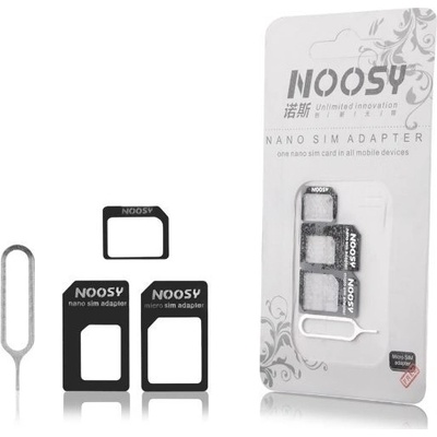 Noosy Adaptér NOOSY Sim Card (MINI / NANO / MICRO) + klíček