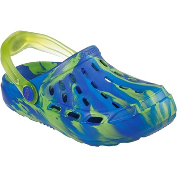 Skechers Детски чехли Skechers Molded Eva Clog W Lighted Strap Clogs Boys - Blue/Lemon