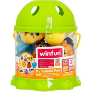 WinFun Комплект играчки за баня WinFun - Животни, 5 броя (Win001302)