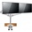 Spire CG-UGOL-2S Двойно рамо за монитор 27" сребристо (CG-UGOL-2S)