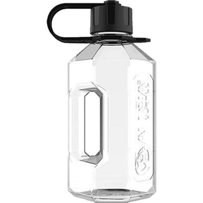 Alpha Designs Alpha Bottle XXL Jug 1,6L - průhledný, černý popruh