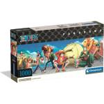 Clementoni Панорамен пъзел Clementoni от 1000 части - One Piece (37075)