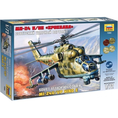 Corfix Model Kit vrtulník 7293 MIL MI-24V/VP Hind E 1:72